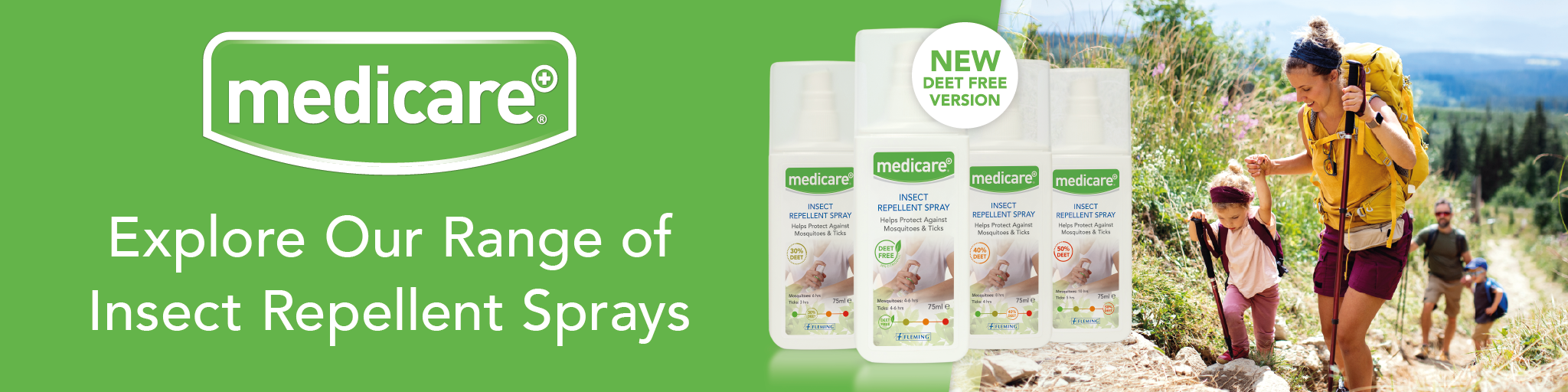 Medicare Insect Repellent Spray DEET Free Now Available